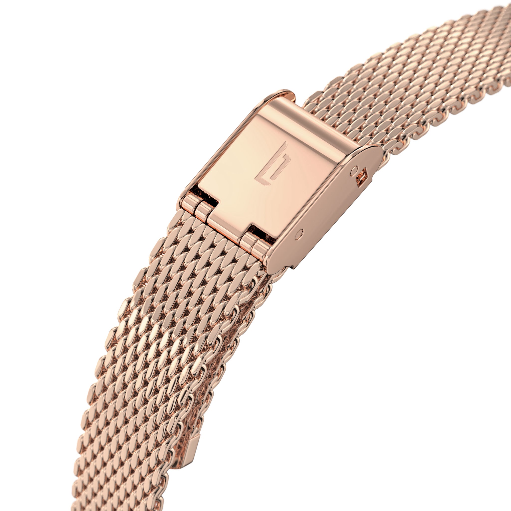 Mesh Strap – Rosegold Polished