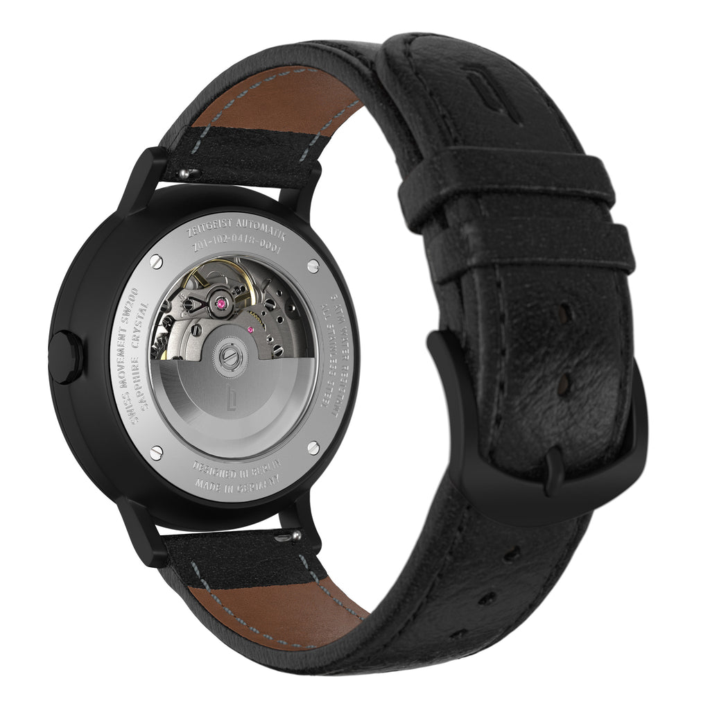 Zeitgeist Automatik All Black - Lilienthal Berlin