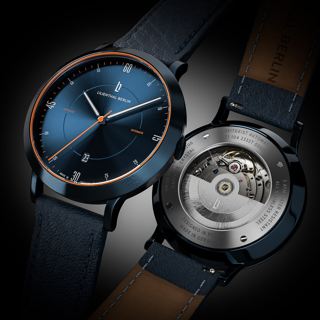 Zeitgeist Automatik – Blue Orange