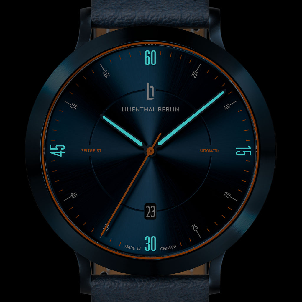 Zeitgeist Automatik Blue Orange - Lilienthal Berlin