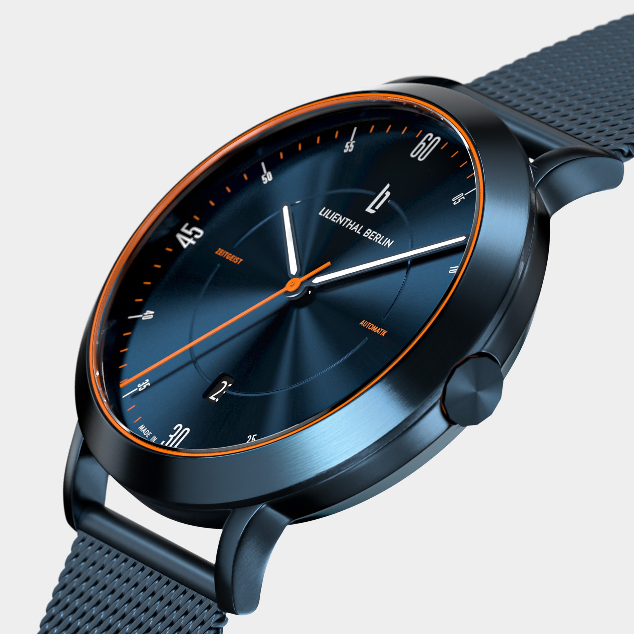 Zeitgeist Automatik Blue Orange