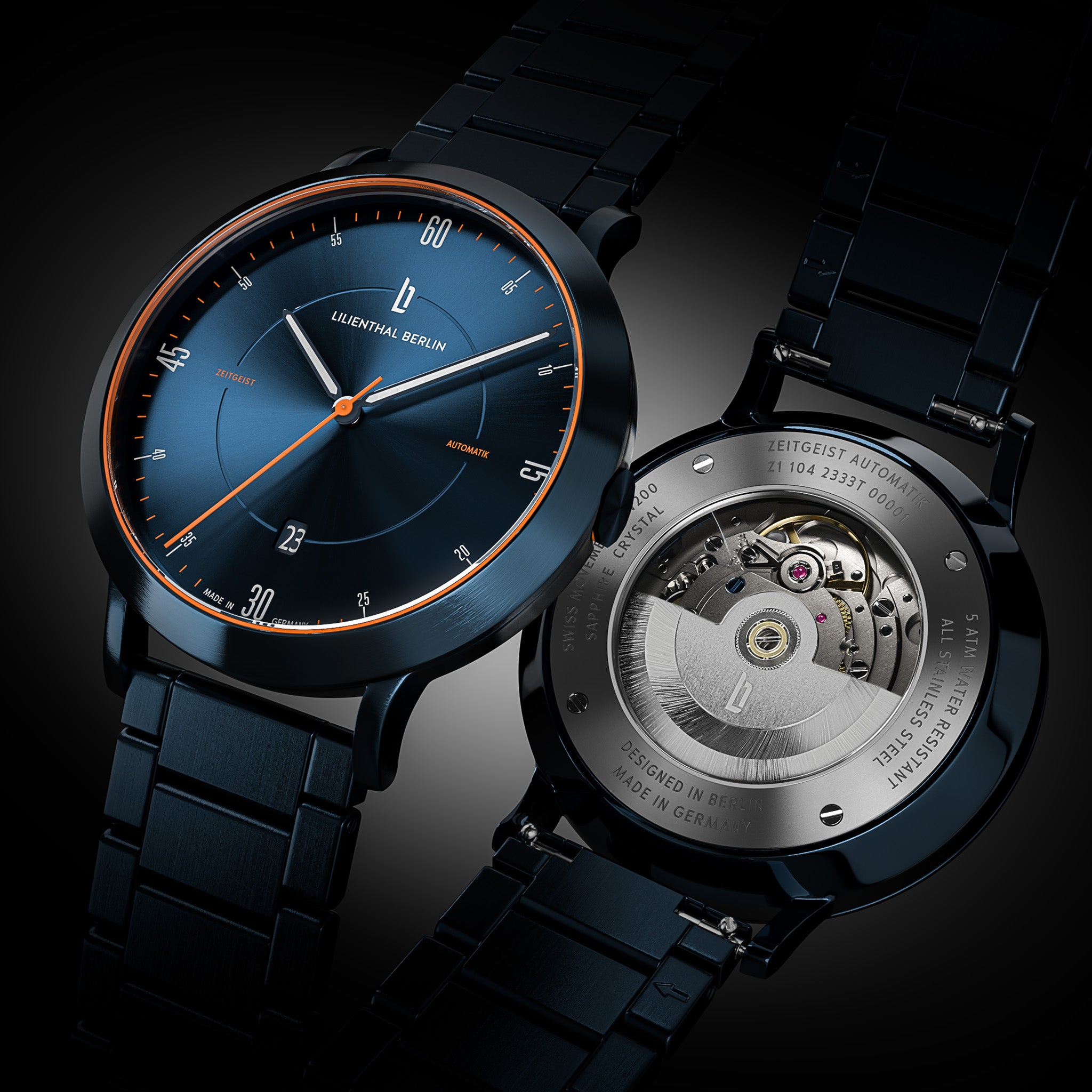 Zeitgeist Automatik Blue Orange